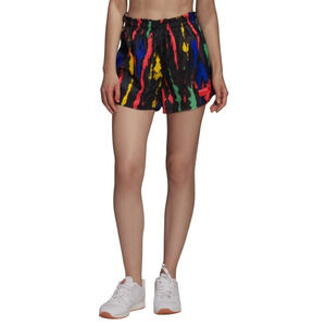 Stella McCartney x adidas Abstract Splatter Graphic Running Shorts Size Medium